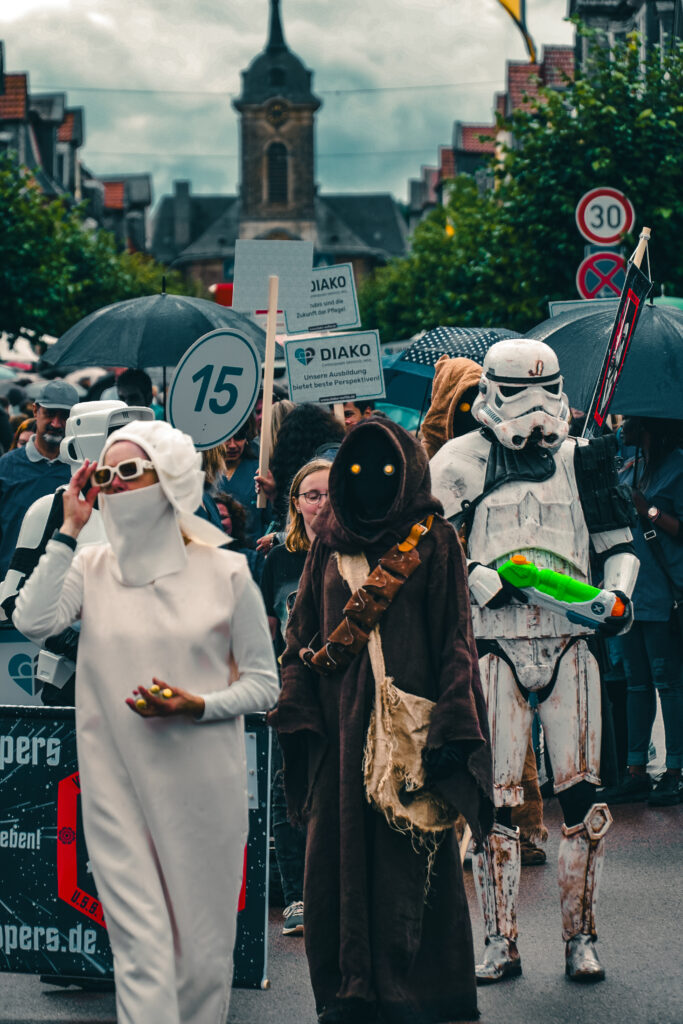 Livestock market parade BadArolsen