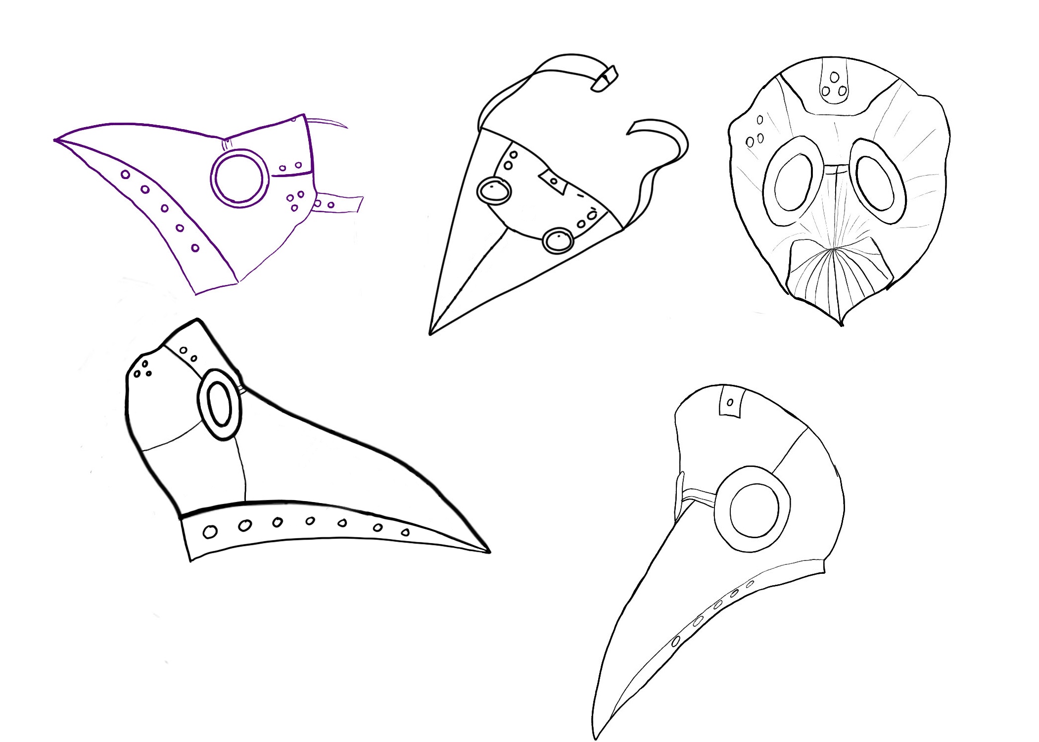 Plague Dr Mask Concept