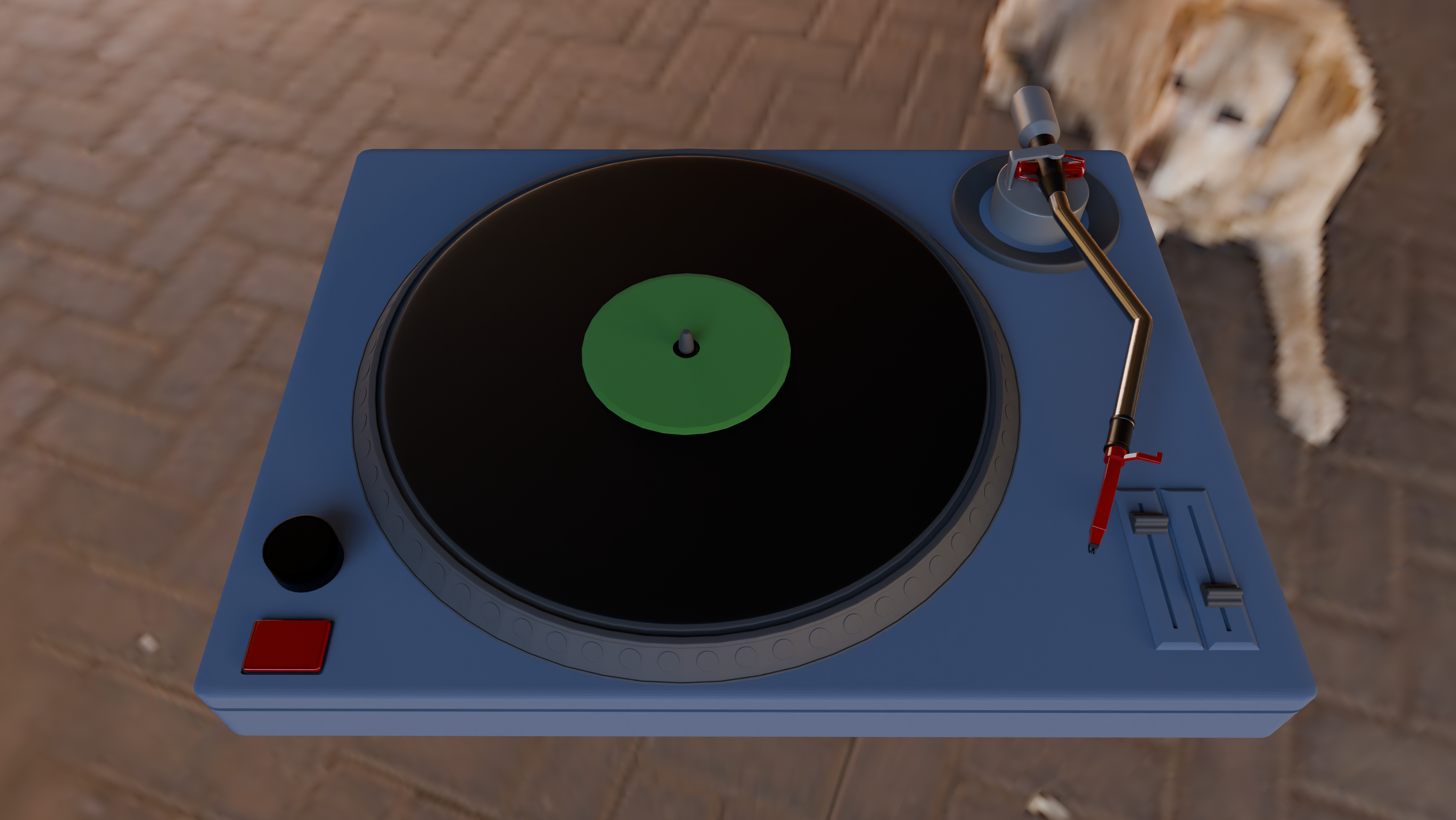 Record Player Blender Top